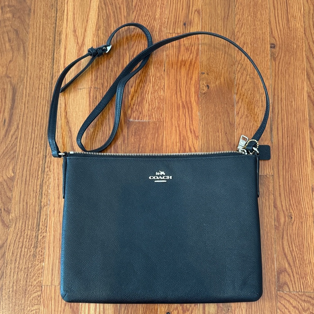 Coach Black Messenger Bag